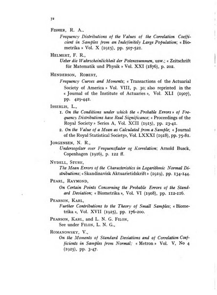 Metron rivista internazionale di statistica