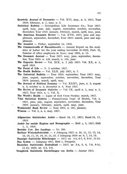 Metron rivista internazionale di statistica