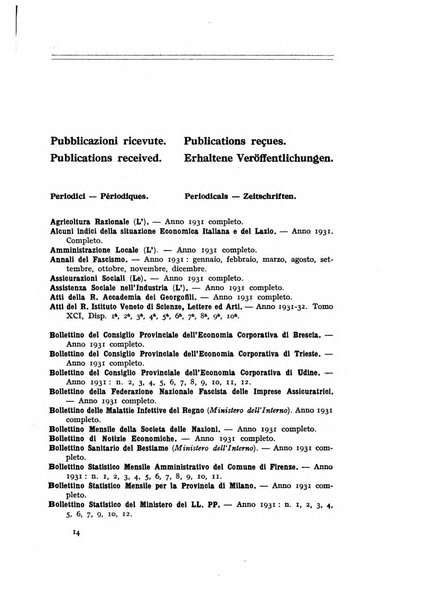 Metron rivista internazionale di statistica