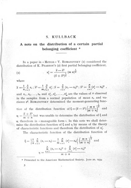 Metron rivista internazionale di statistica