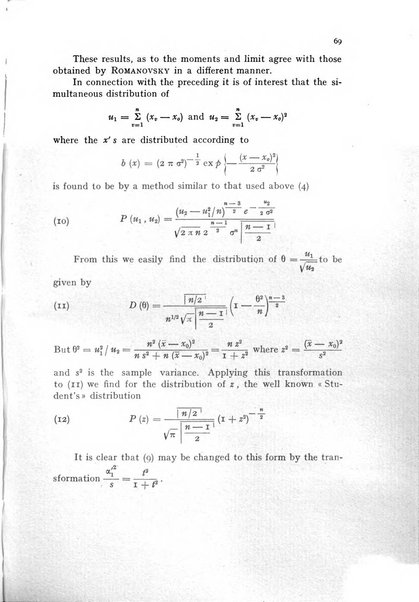 Metron rivista internazionale di statistica