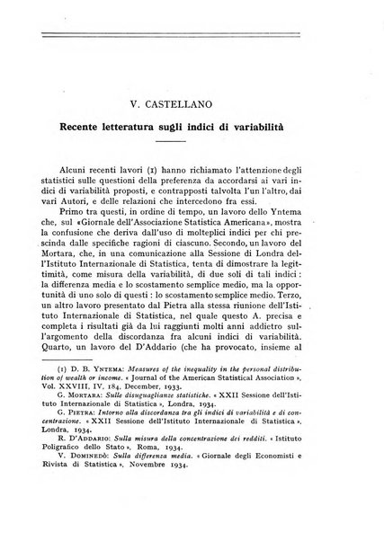 Metron rivista internazionale di statistica