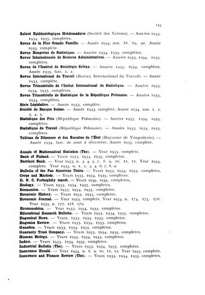 Metron rivista internazionale di statistica