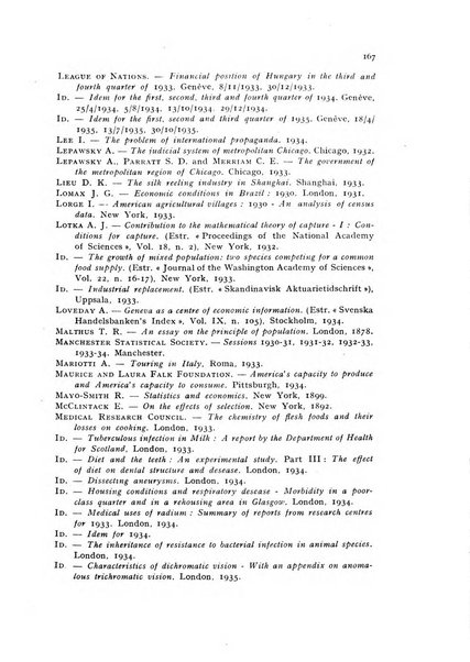 Metron rivista internazionale di statistica