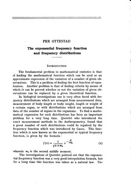 Metron rivista internazionale di statistica