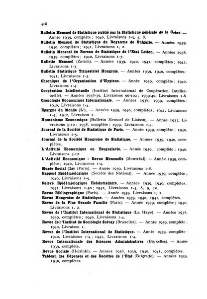 Metron rivista internazionale di statistica