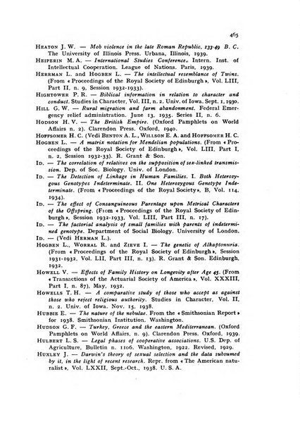 Metron rivista internazionale di statistica