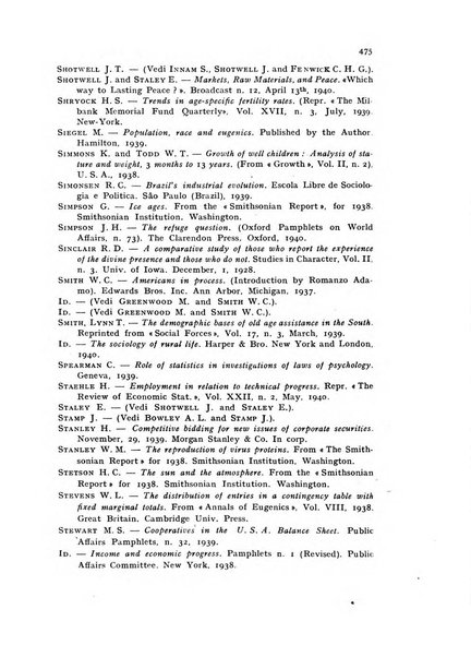 Metron rivista internazionale di statistica