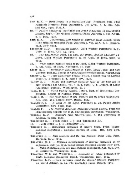 Metron rivista internazionale di statistica