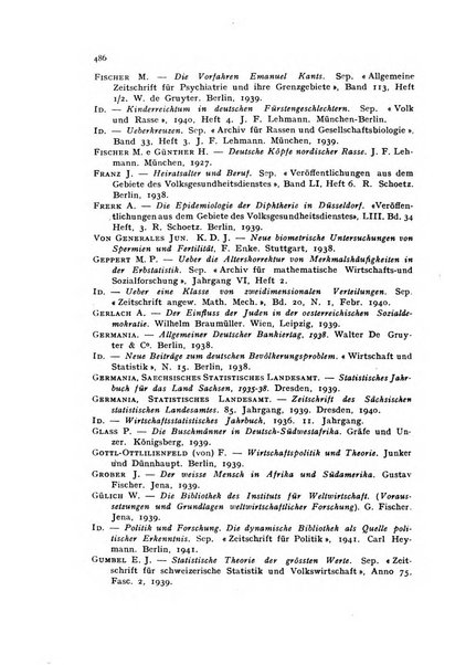 Metron rivista internazionale di statistica