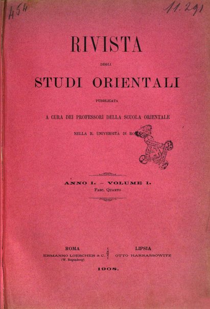 Rivista degli studi orientali