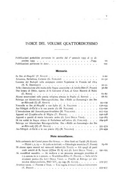 Rivista degli studi orientali