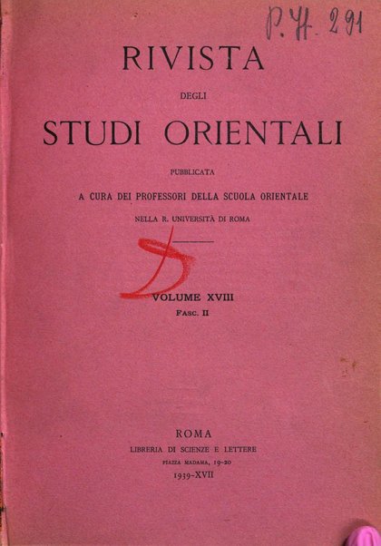 Rivista degli studi orientali