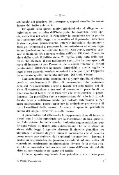 Il diritto fallimentare e delle società commerciali rivista di dottrina e giurisprudenza