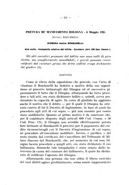 Il diritto fallimentare e delle società commerciali rivista di dottrina e giurisprudenza