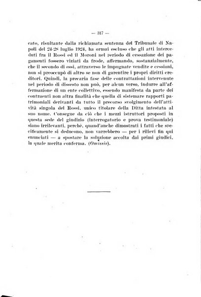 Il diritto fallimentare e delle società commerciali rivista di dottrina e giurisprudenza