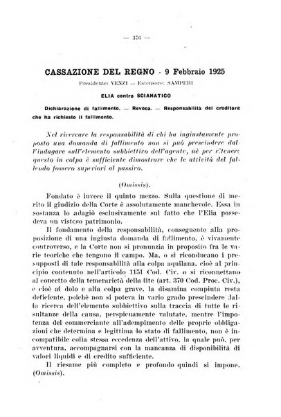 Il diritto fallimentare e delle società commerciali rivista di dottrina e giurisprudenza