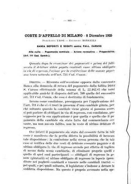 Il diritto fallimentare e delle società commerciali rivista di dottrina e giurisprudenza