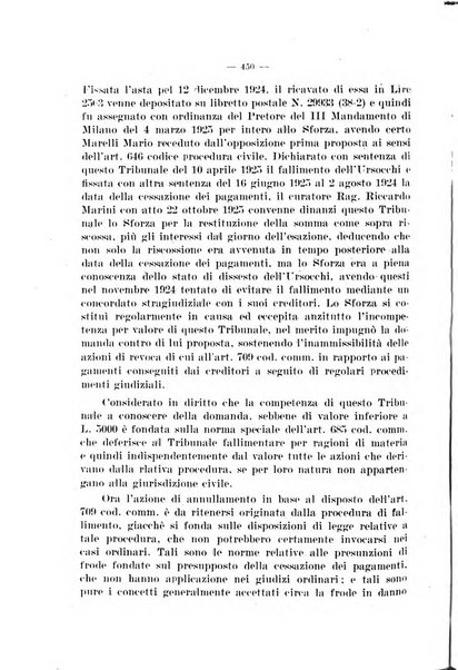 Il diritto fallimentare e delle società commerciali rivista di dottrina e giurisprudenza