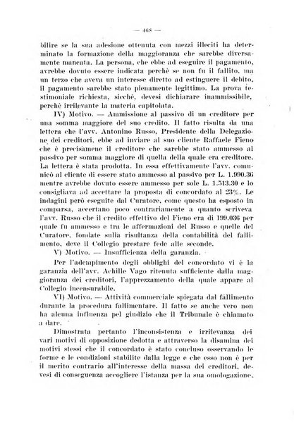 Il diritto fallimentare e delle società commerciali rivista di dottrina e giurisprudenza