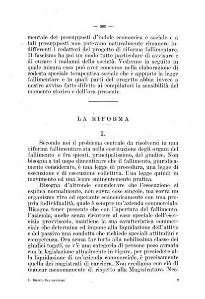 Il diritto fallimentare e delle società commerciali rivista di dottrina e giurisprudenza