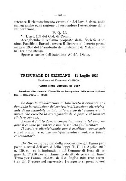 Il diritto fallimentare e delle società commerciali rivista di dottrina e giurisprudenza