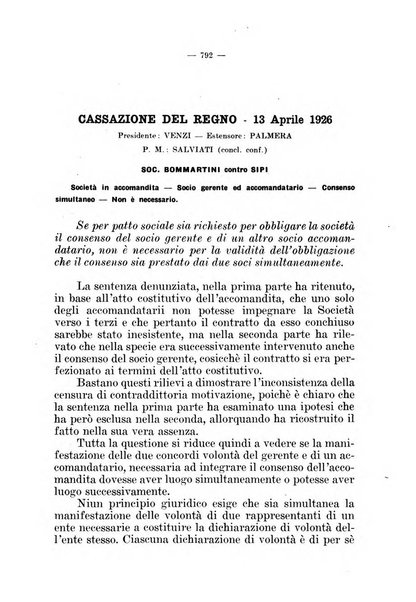 Il diritto fallimentare e delle società commerciali rivista di dottrina e giurisprudenza