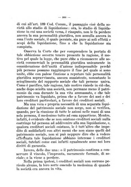 Il diritto fallimentare e delle società commerciali rivista di dottrina e giurisprudenza