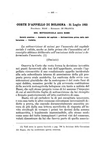 Il diritto fallimentare e delle società commerciali rivista di dottrina e giurisprudenza