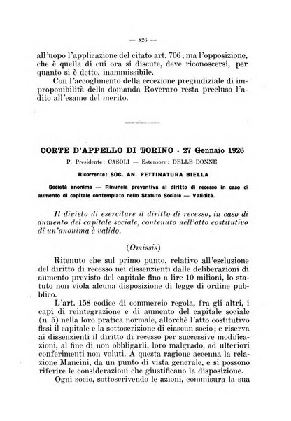 Il diritto fallimentare e delle società commerciali rivista di dottrina e giurisprudenza