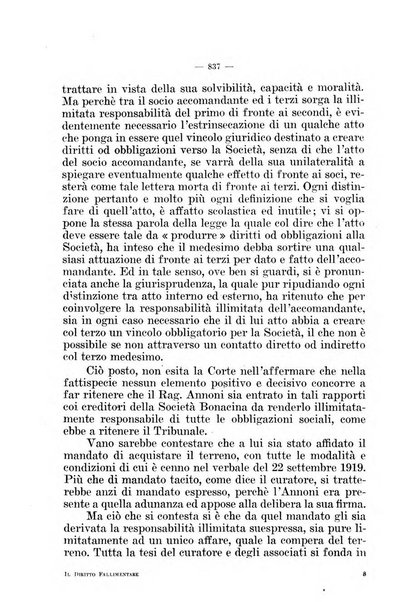 Il diritto fallimentare e delle società commerciali rivista di dottrina e giurisprudenza