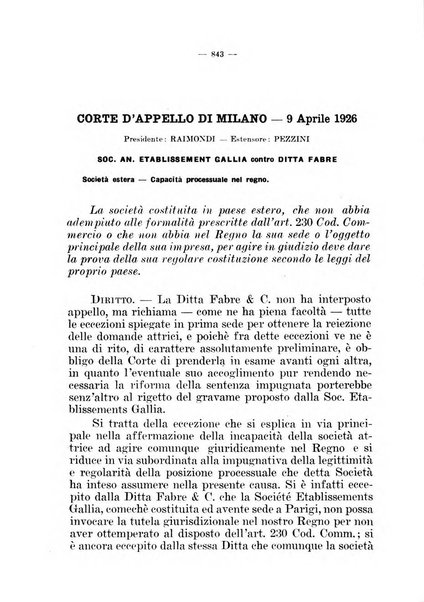 Il diritto fallimentare e delle società commerciali rivista di dottrina e giurisprudenza