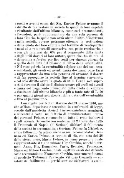 Il diritto fallimentare e delle società commerciali rivista di dottrina e giurisprudenza