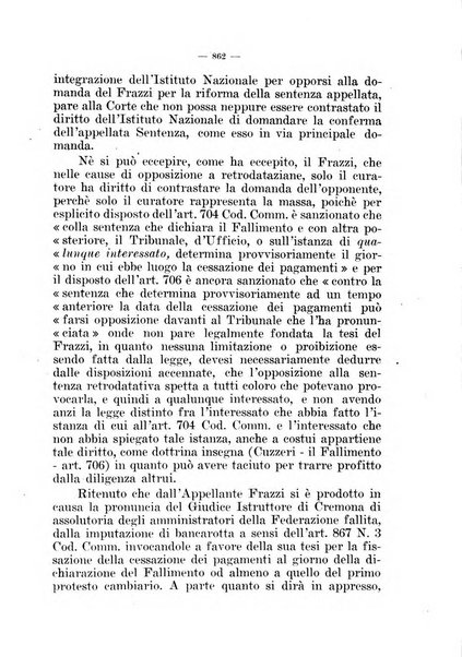 Il diritto fallimentare e delle società commerciali rivista di dottrina e giurisprudenza