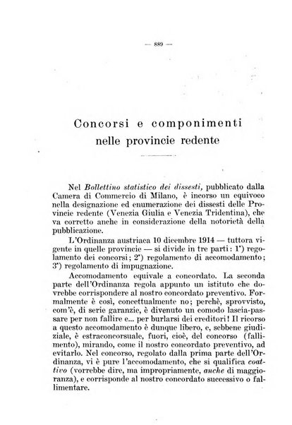 Il diritto fallimentare e delle società commerciali rivista di dottrina e giurisprudenza