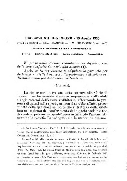 Il diritto fallimentare e delle società commerciali rivista di dottrina e giurisprudenza