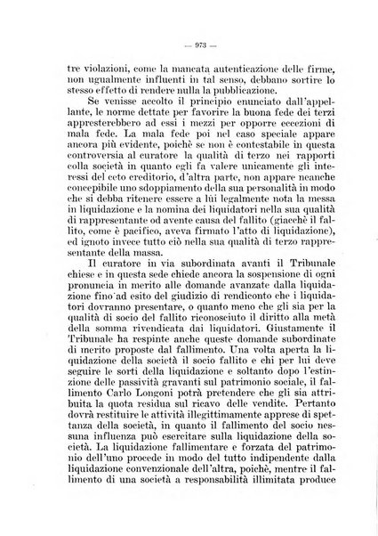 Il diritto fallimentare e delle società commerciali rivista di dottrina e giurisprudenza