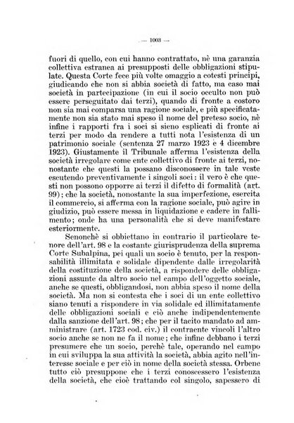 Il diritto fallimentare e delle società commerciali rivista di dottrina e giurisprudenza