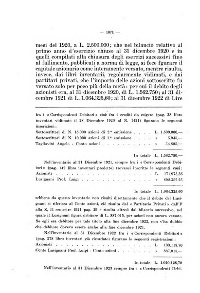 Il diritto fallimentare e delle società commerciali rivista di dottrina e giurisprudenza