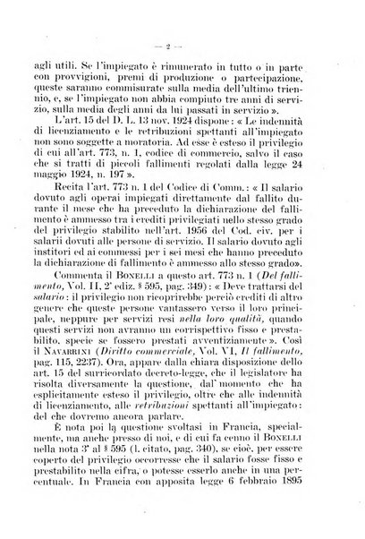 Il diritto fallimentare e delle società commerciali rivista di dottrina e giurisprudenza