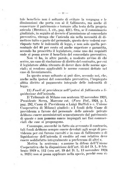 Il diritto fallimentare e delle società commerciali rivista di dottrina e giurisprudenza