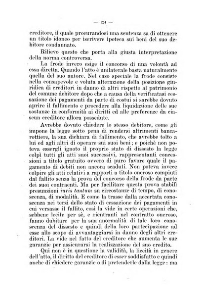 Il diritto fallimentare e delle società commerciali rivista di dottrina e giurisprudenza