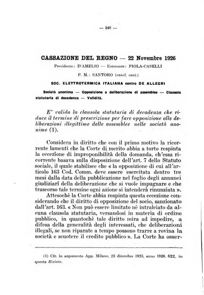 Il diritto fallimentare e delle società commerciali rivista di dottrina e giurisprudenza