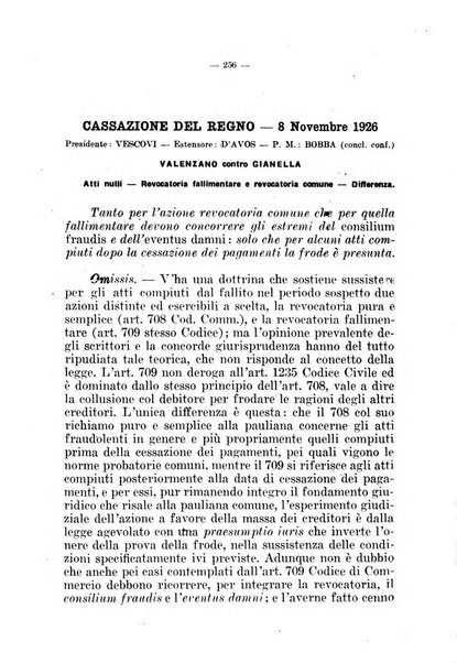 Il diritto fallimentare e delle società commerciali rivista di dottrina e giurisprudenza