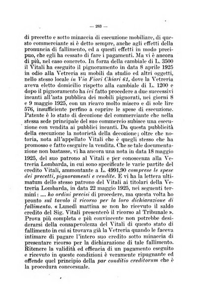 Il diritto fallimentare e delle società commerciali rivista di dottrina e giurisprudenza