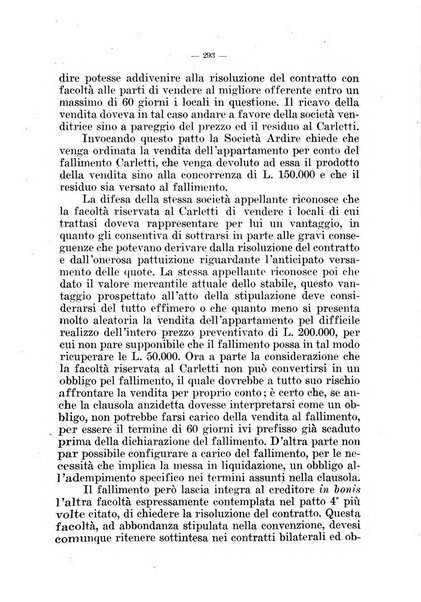 Il diritto fallimentare e delle società commerciali rivista di dottrina e giurisprudenza