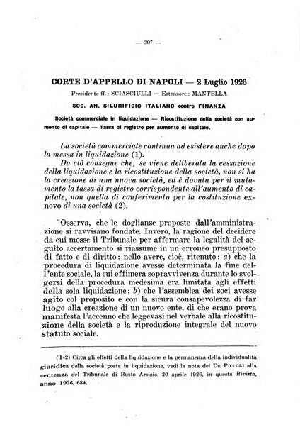 Il diritto fallimentare e delle società commerciali rivista di dottrina e giurisprudenza