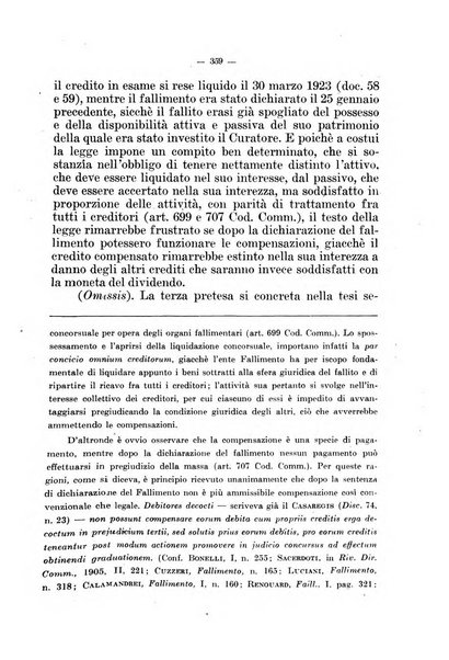 Il diritto fallimentare e delle società commerciali rivista di dottrina e giurisprudenza