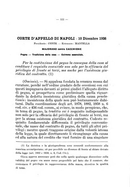 Il diritto fallimentare e delle società commerciali rivista di dottrina e giurisprudenza