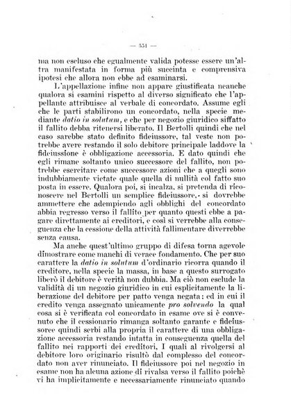 Il diritto fallimentare e delle società commerciali rivista di dottrina e giurisprudenza